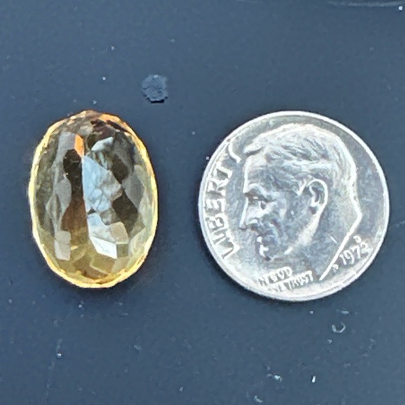 TOP GRADE master cut 11.60 Cts Top class Natural Citrine gemstone - Picture 6 of 16